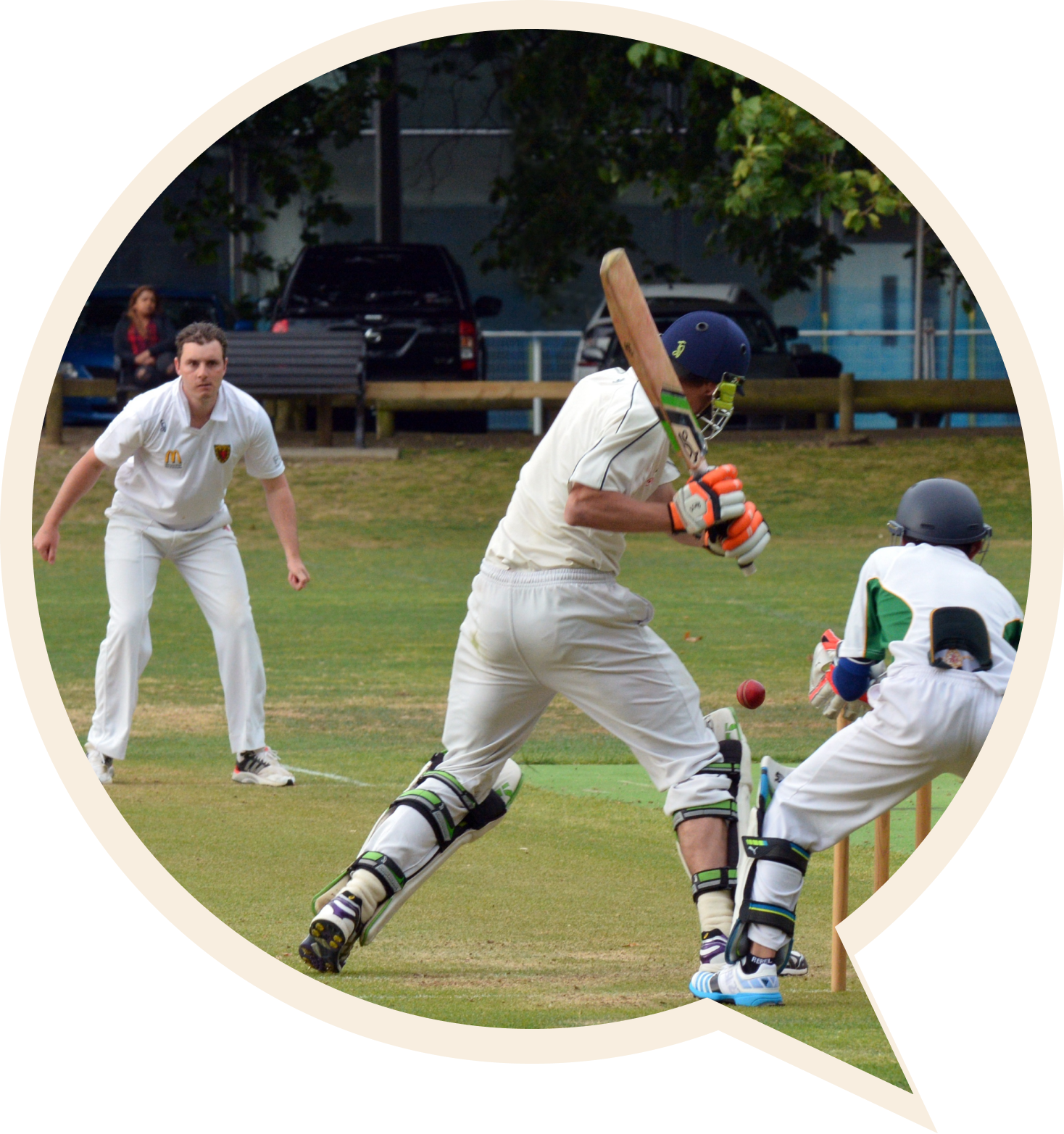 Group playing sport together