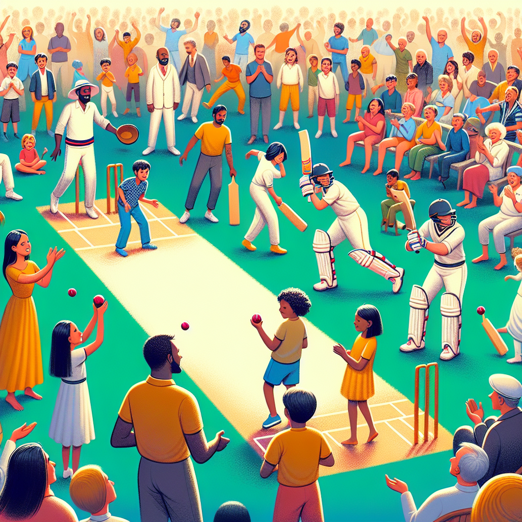Community sport illustration